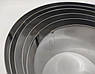 Набір круглих форм | для випікання тортів, десертів, салатів | 6 шт, Ø22/20/18/16/14/12 см, висота 8.5 см, нержавіюча сталь, фото 8