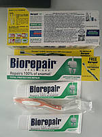 Зубная паста абсолютная защита и восстановление BIOREPAIR 2 пасти + в ПОДАРОК щетка