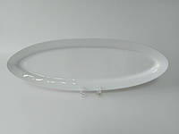 Блюдо овальное керамическое белое большое Тарелка для рыбы 60 * 21 cm H 4 cm ВТОРОЙ СОРТ IKA SHOP