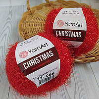 Нитка YarnArt Christmas червоний(11)