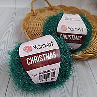 Нитка YarnArt Christmas зелений(48)