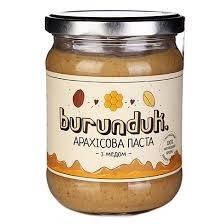Арахісова паста з медом ТМ Burunduk, 450 гр