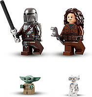 Конструктор Lego Star Wars Зоряний винищувач Мандалорця N-1 412 деталей (75325), фото 5