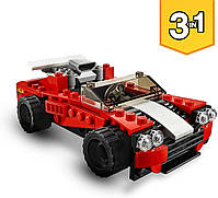 Конструктор LEGO Creator 3-in-1 Спортивний автомобіль 134 деталі (31100), фото 5
