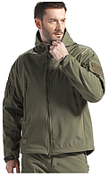 Free Soldier непромокаемая тактическая куртка софтшел США Softshell олива