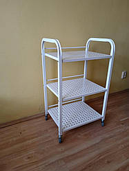 Візки косметологічні стоматологічні візок для косметолога столик для нарощування вій LV-S8Р white