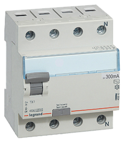 Дифреле (УЗО) Legrand TX3 4п 25 А 30 мА АС (403008), фото 1