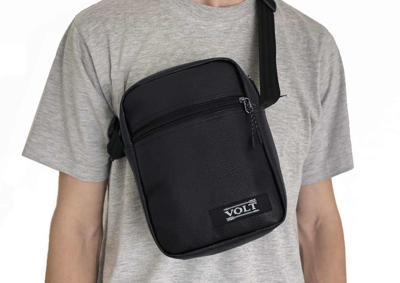 Сумка мессенджер VOLT EcoLeather Blk