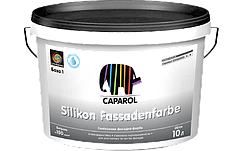 Фасадна силіконова фарба Silikon Fassadenfarbe, B3 Caparol 9,4л (прозора база)