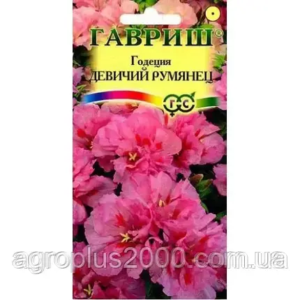 Насіння годеція для зрізання Дев'ячий рум'янець 0,1 грама Гавріш, фото 1