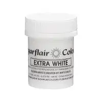 Белая суперконцентрированная паста Sugarflair EXTRA WHITE, 50г