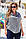 Модная женская коттоновая блузка-рубашка с воротничкомв клетку на пуговицах,коттон 42-44,46-48 Цвета3 Красная, фото 4