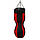 🔥 Боксерський мішок силует 110 см 50-60 кг V'Noks Gel Red чорно-червоний + ланцюга у подарунок!🎁, фото 2