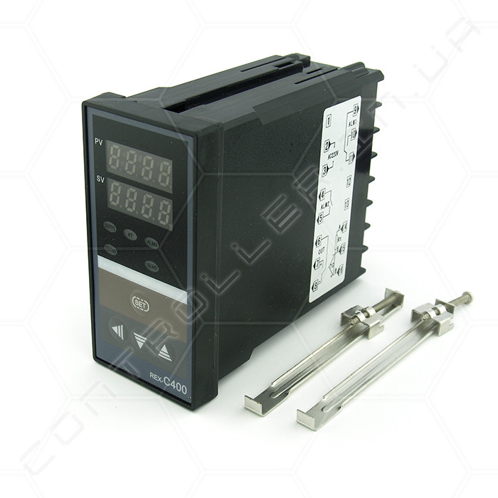 Контролер температури REX-C400 0-400 °C з контактом реле
