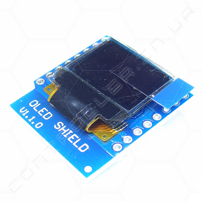 Модуль OLED дисплів для оплати WeMos D1, D1 mini