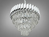 Сучасна кришталева люстра 201202/500WH+HR, фото 3