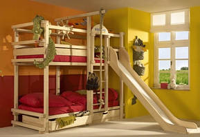 Двоповерхові ліжка, шведськи стінки та ліжко чердак - Двухъярусные кровати шведские стенки 16