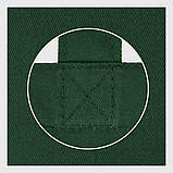 Сумка 35х41 саржа (темно зелений), фото 3