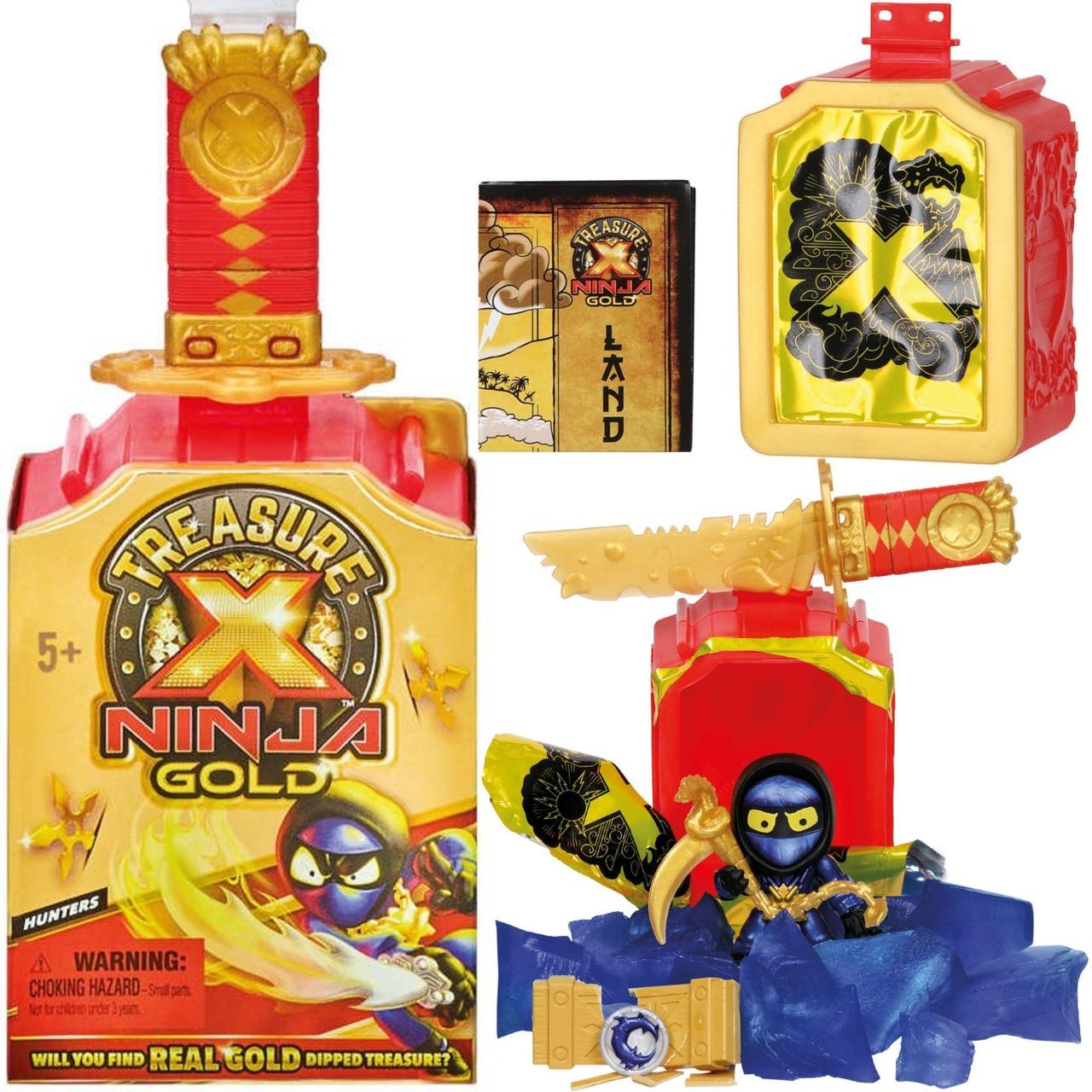 Набор сюрприз Раскопки Ниндзя Treasure X Ninja Hunters Dragon's Sword