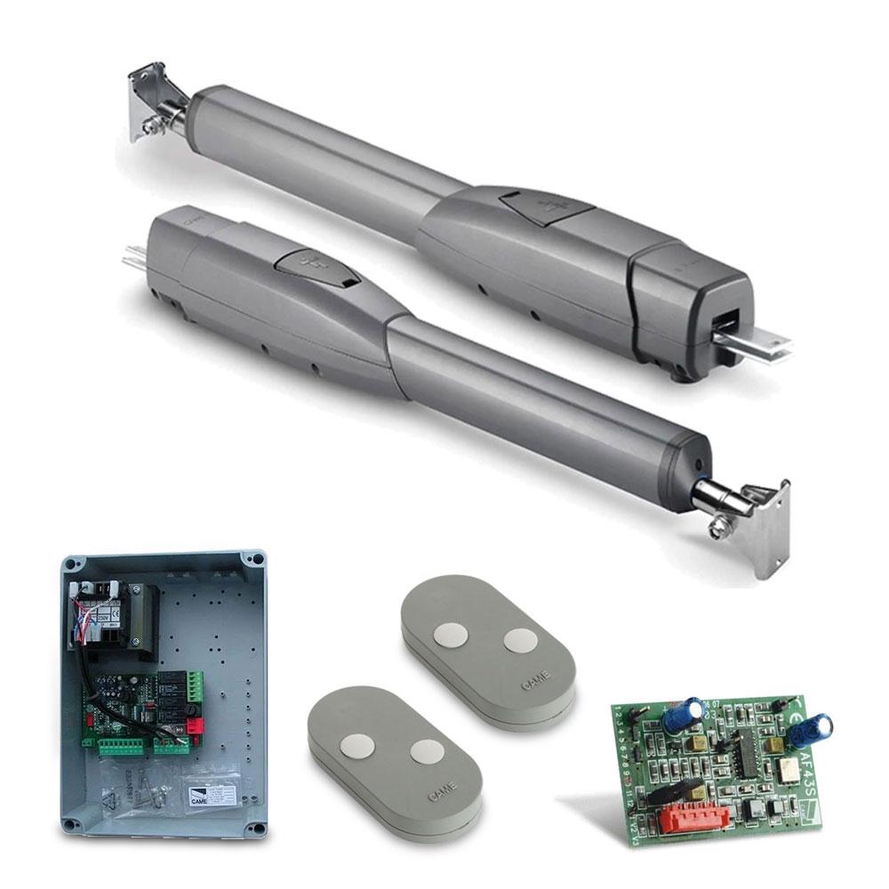 Комплект автоматики для розпашних воріт вагою до 800 кг, шириною до 3 м Came ATS 3000 з телескопічними приводами з можливістю, фото 1