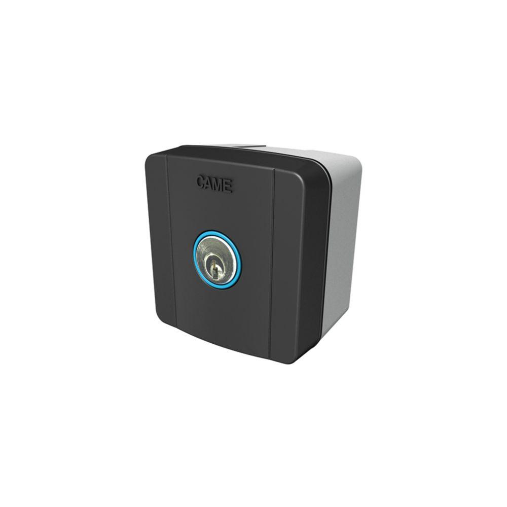 Накладна кнопка-ключ з підсвічуванням Came SELC1FDG для воріт і шлагбаумів, фото 1