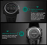 Чоловічі спортивні годинник водостійкі Skmei 1251, фото 2