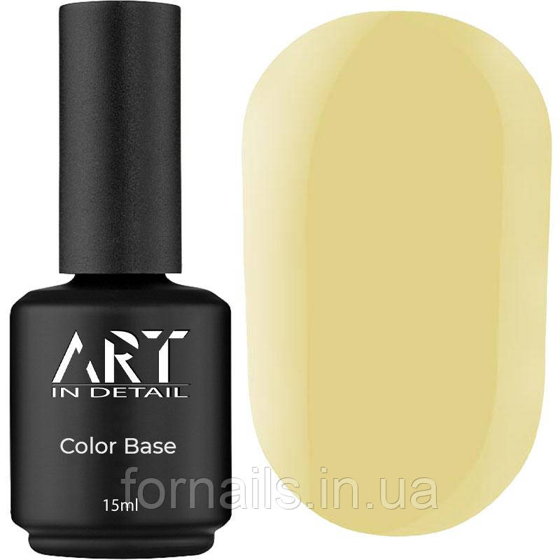 База кольорова ART Color Base №008, Yellow, 15 мл