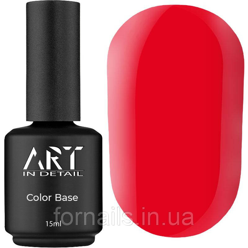 База кольорова ART Color Base №010, Pink Red, 15 мл