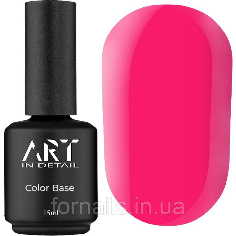 База кольорова ART Color Base №014, Barbie Pink, 15 мл