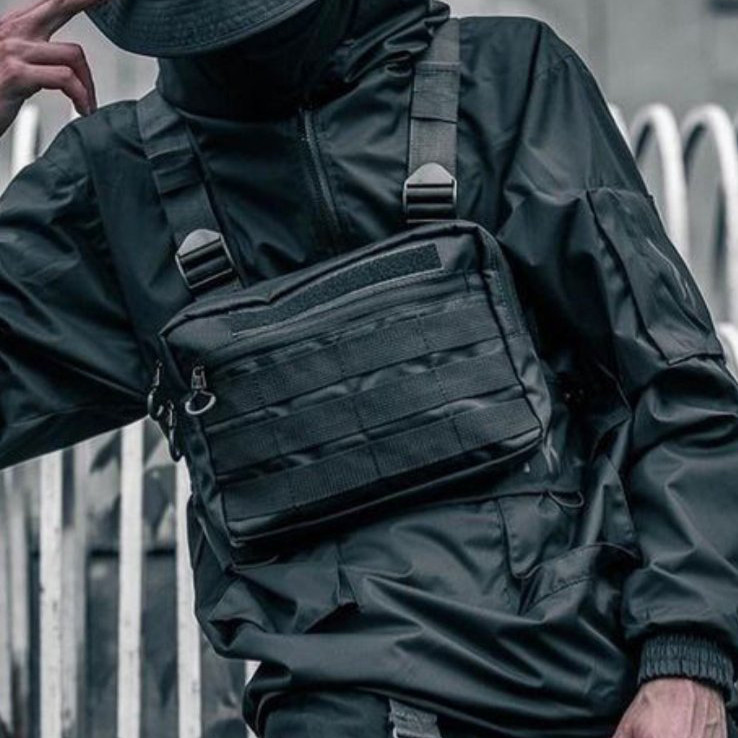 Качественная тактическая сумка нагрудная разгрузочная, Gp65, жилет на грудь, для военных, охотников и рыбаков - фото 7 - id-p1610871110