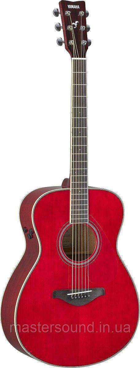 Електро-акустична гітара Yamaha FS-TA TransAcoustic (Ruby Red), фото 1