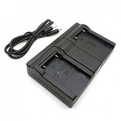 Зарядний Alitek USB для 2 акумуляторів Sony NP-F970, F750, F550, NP-FM90, FM50, FM30, NP-FM500H, FM55H