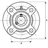 Підшипник UCFC212 (UC212+FC212) FC480212  (TIMKEN), фото 3