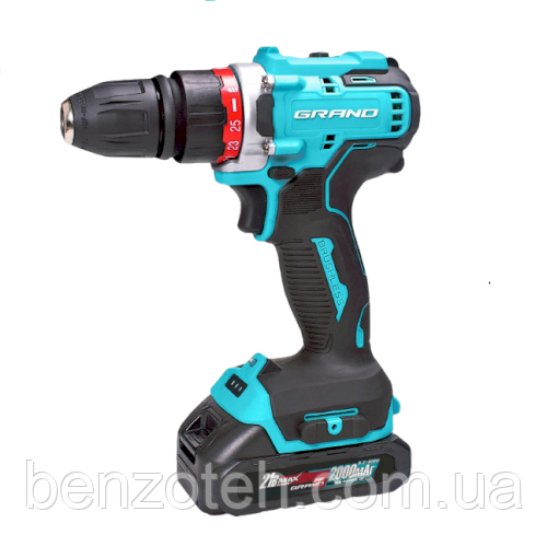 Шуруповерт акумуляторний GRAND ТАК-21DFR/PRO