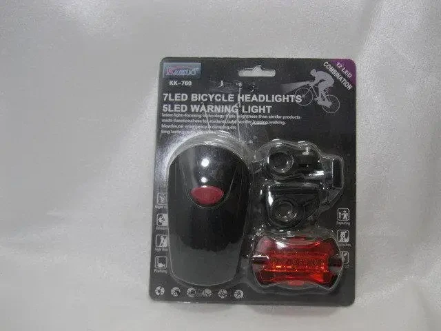 Велосипедний ліхтарик BL 118 BIKE LIGHT+LASER