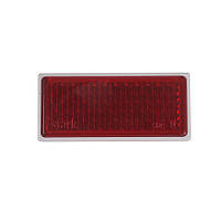 Світловідбивачі (катафот) Stark прямокутний червоний 95x34 мм