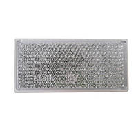 Світловідбивачі (катафот) Stark прямокутний білий 99х46,5 мм