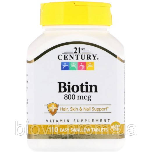 Біотин (Biotin) 800 мкг