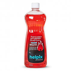 Засіб для розпалювання дерева та вугілля HELPIX "Вишня" Гелевий 1000 мл
