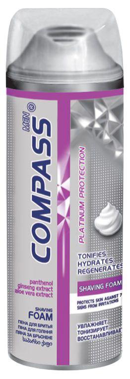 Піна для гоління Compass 200мл Platinum Protection