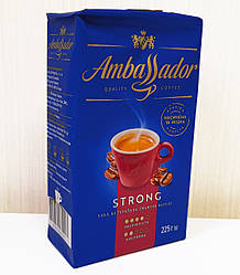 Кава мелена Ambassador Strong 225г