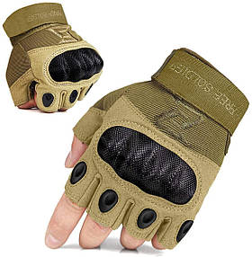 Перчатки FREE SOLDIER OLIVE GREEN Розмір XL 02066