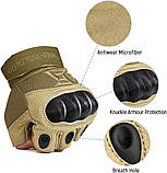 Перчатки FREE SOLDIER OLIVE GREEN Розмір XL 02066, фото 5