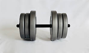 Гантель 20кг GREY AS