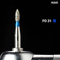 Діамантовий бір FO-31. "сливка" (ISO 257/013), синій.