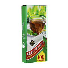 Фільтр-пакеті для чаю XXL 100 шт./пач.