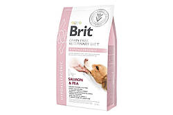 Brit GF Veterinary Diets Dog Hypoallergenic при харчовій алергії для собак, лосось, горох 2kg