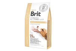 Brit GF Veterinary Diets Dog Hepatic при хворобах печінки для собак, яйця, горох, батат, гречка 2kg