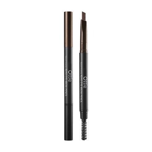 Олівець для бровей Ottie Natural Drawing Eye Brow Pencil 0.2 g, #02 Темно-коричневий