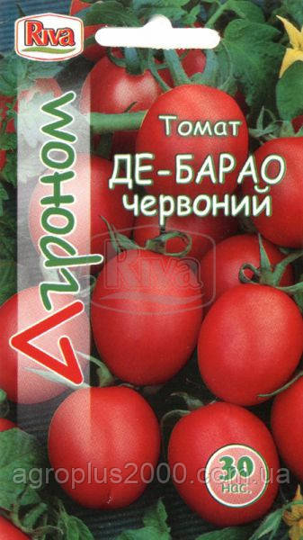 Купить Семена томат индетерминантный Де Барао красный 30 семян Riva ...